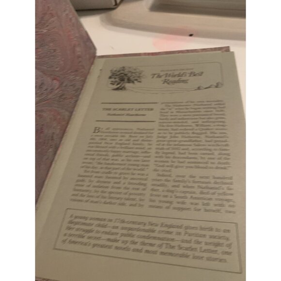 The Scarlet Letter book by Nathaniel Hawthorne Readers Digest Ed. 1984 Hardcover - Picture 6 of 7